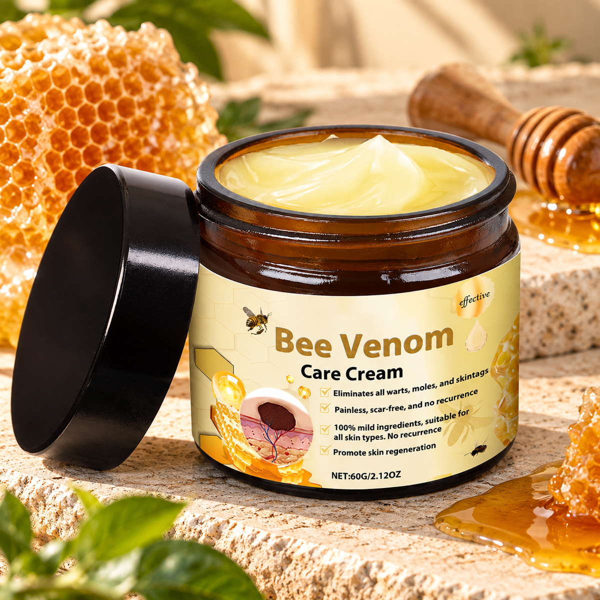 Crema reparadora de veneno de abeja 60g