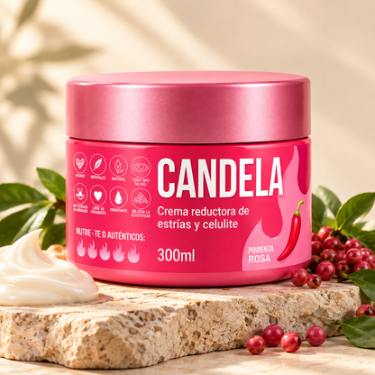 Crema Reductora de Estrías y Celulitis CANDELA