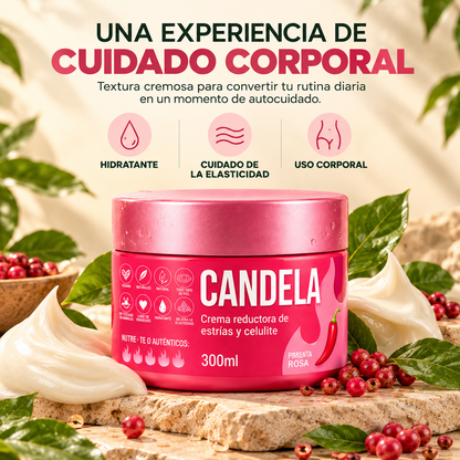Crema Reductora de Estrías y Celulitis CANDELA