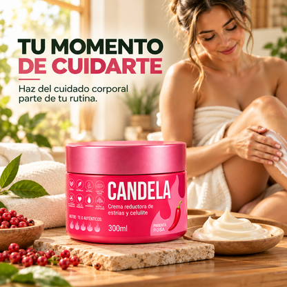 Crema Reductora de Estrías y Celulitis CANDELA