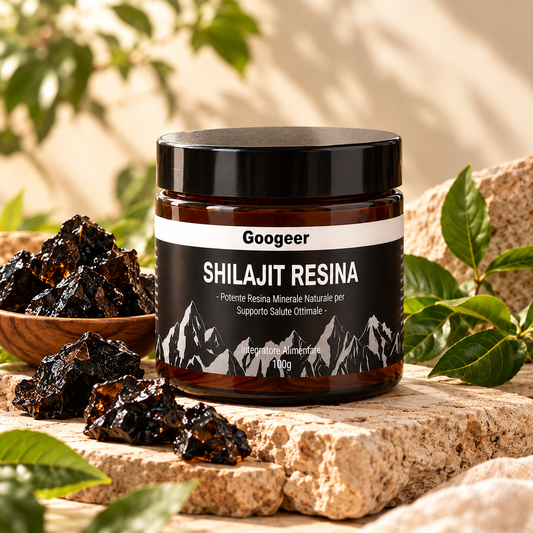 Resina orgánica pura del Himalaya SHILAJIT 100g